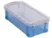 Opbergdoos 0,9 Liter Transparant Blauw