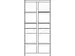 armoire d'atelier,corps RAL7035,face avant RAL7035