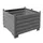 Systeem-Stapelcontainer Grijs 850x1200x1200mm 1000kg Inhoud 1m³