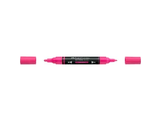 Acrylmarker Faber-Castell Multimark 253 pink neon - 1