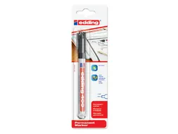 Viltstift edding 400 rond zwart 1mm blister