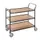 tafelwagen,draagverm. 225kg,3etage(s),laadvl. LxB 850x508mm