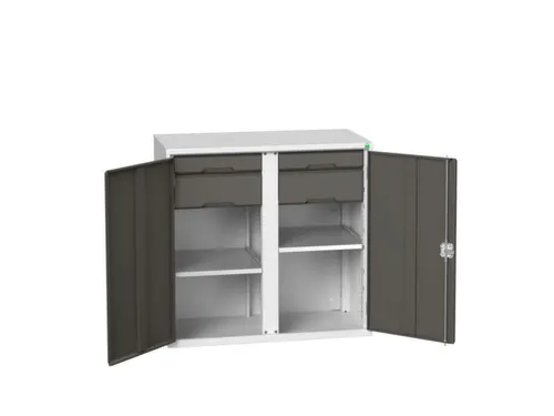 universele kast,HxBxD 1000x1050x550mm,2xStalen bodem,4lade(n)