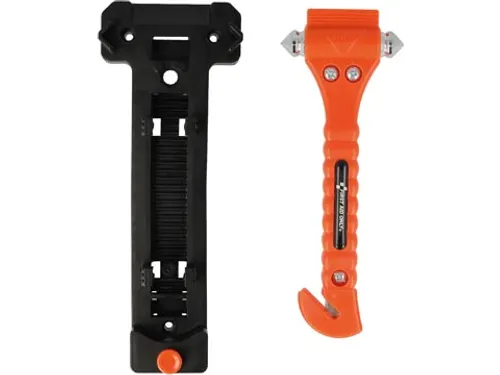 First Aid Only Noodhamer + Gordelsnijder incl. Houder 2 stuks Oranje