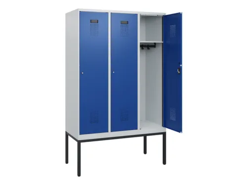 schoollocker,HxBxD 1950x1200x500mm,3vak,vak B 400mm,cil.-slot