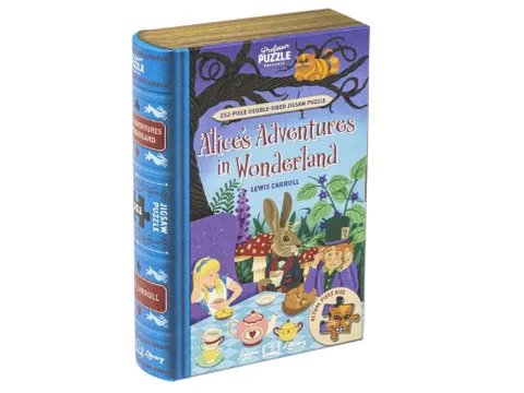 Puzzle Alice in Wonderland double face 250 pièces