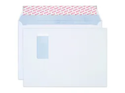 envelop Office FSC C4 120 gram met venster rechts wit 10 stuks