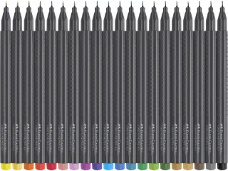 fineliner Faber-Castell GRIP 0,4mm etui a 20 stuks - 2
