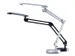 Bureaulamp Hansa led 4 stars zilvergrijs