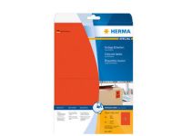 Etiket Herma Superprint 199.6x143.5mm Rood verwijderbaar