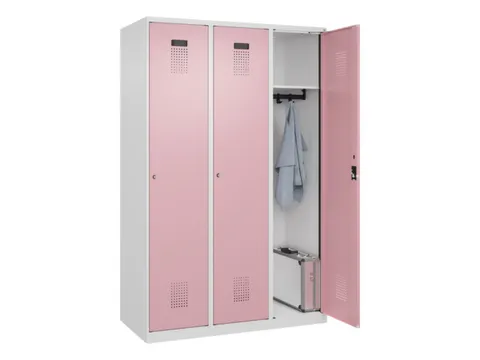 locker,HxBxD 1850x1200x500mm,3vak,vak B 400mm,cil.-slot