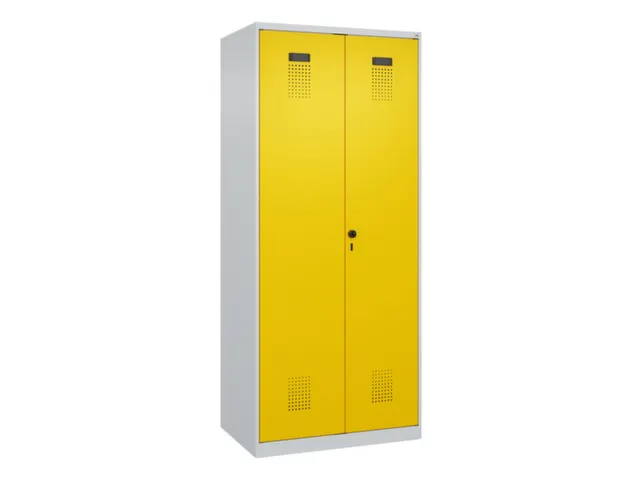 locker voor scheiding van kleding,HxBxD 1850x800x500mm,2vak
