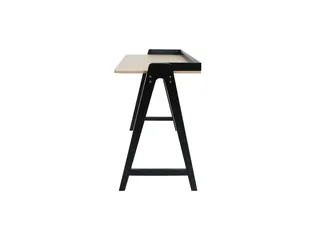 Domestico Thuiswerk Bureau 120x60cm Zwart Eik - 3
