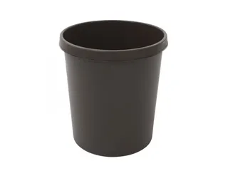 Ronde Papierbak 18 Liter Bruin - 1