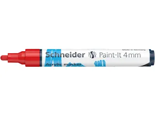 Acrylmarker Schneider Paint-It 320 4mm rood - 4