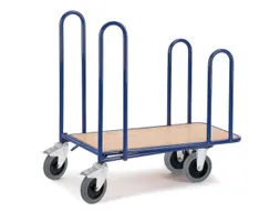 cash-and-carrywagens,draagverm. 400kg,laadvl. LxB 1000x510mm,houtplaat