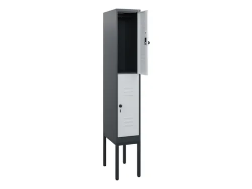dubbeldekse locker,HxBxD 1950x300x500mm,1x2vak.,vak B 300mm