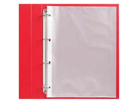 Showtas Quantore A4 4-gaats PP 0.08mm nerf 100 stuks