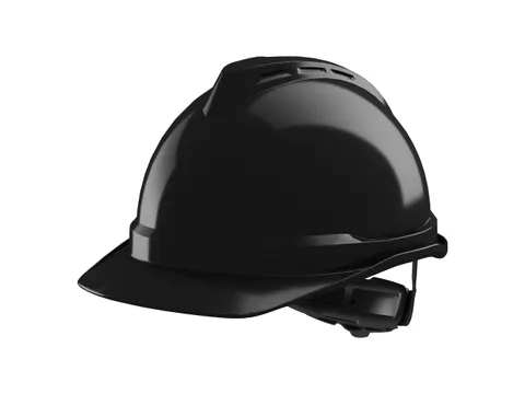 MSA V-Gard 500 ongeventileerde veiligheidshelm Zwart