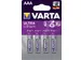 Batterij Varta Ultra lithium 4x AAA