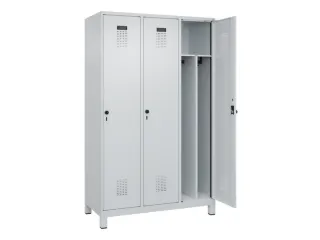 locker voor scheiding van kleding,HxBxD 1950x1200x500mm,3vak - 1