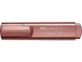 Markeerstift Faber-Castell 46 metallic rood - 4