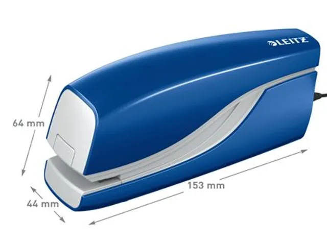 Nietmachine Elektrisch Leitz Nexxt 1mm Blauw 10vel