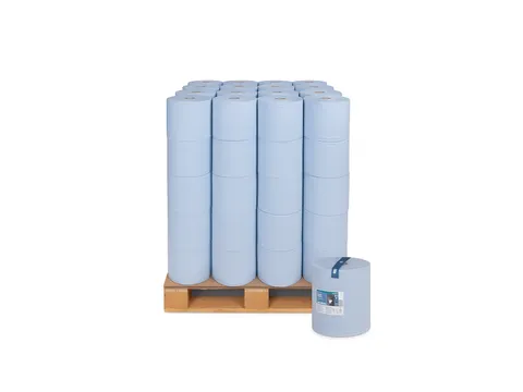 Poetspapier Tork Blauw 130080 W1 Heavy-Duty Premium 3-laags Pallet