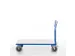 chariot avec barre de poussée force 500kg plateau Lxl 1200x800mm