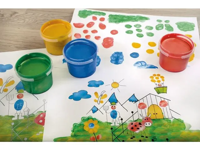 Vingerverfset Eberhard Faber metallic set 4 x 100ml assorti