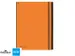 Sorteermap Pagna Trend 7 vaks A4 Pp Oranje