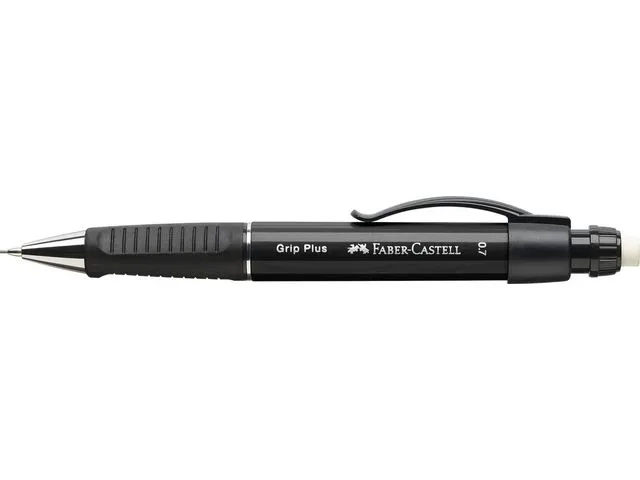 Vulpotlood Faber Castell Grip Plus 0.7mm Zwart