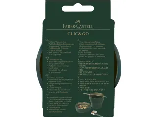 watercup Faber-Castell Clic & Go donkergroen - 3