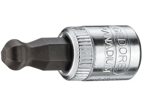 IN 20 K 5 Schroevendraaierbit inzet 1/4 inch kogelkop binnenzeskant 5m