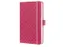 Carnet Sigel Jolie Flair A6 hardcover ligné Fuchsia rose
