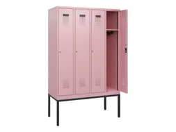schoollocker,HxBxD 1950x1200x500mm,4vak,vak B 300mm,cil.-slot