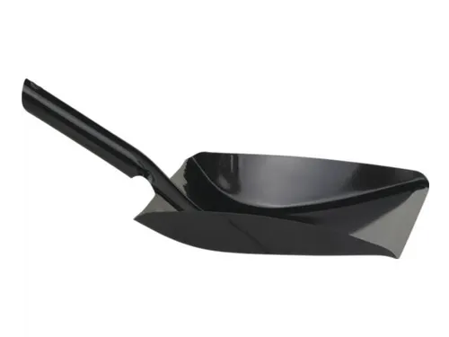 Stofblik Vikan ca. 24x38cm metaal Zwart