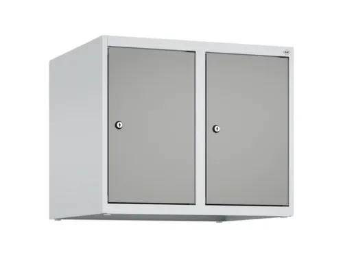 opzetkast,v. locker,2vak.,vak B 300mm,HxBxD 500x600x500mm,cilinderslot