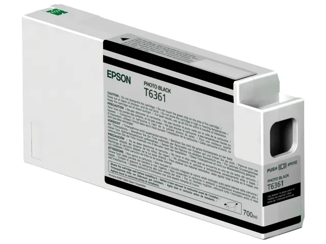 Epson T6361 inktcartridge foto zwart hoge capaciteit