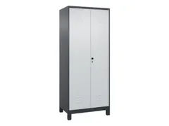 PBM-locker,HxBxD 1950x800x500mm,2vak,vak B 400mm,draaigrendel