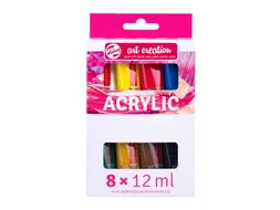 Acrylverf Talens Art Creation assorti 8 tubes à 12ml
