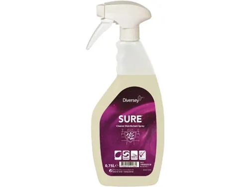 Diversey Desinfectiemiddel Sure, Flacon Van 750ml