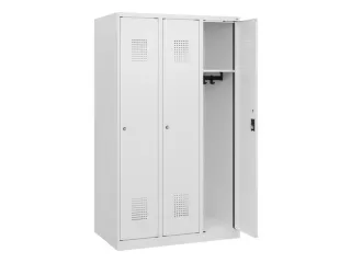 schoollocker,HxBxD 1530x900x500mm,3vak,vak B 300mm,cil.-slot - 1