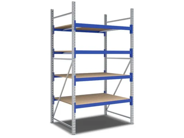 rayonnage grande largeur rayonnage départ HxlxP 2500x1470x1100mm