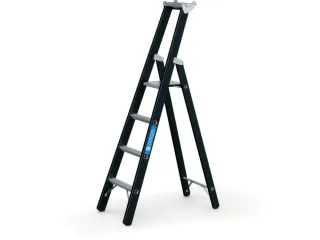 Zwaarlastladder Aluminium Boom L 1 87M 4Sporten Bordes H 1 06M - 2