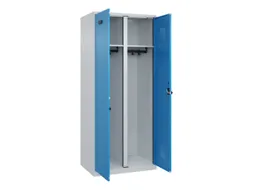 locker voor scheiding van kleding,HxBxD 1850x800x500mm,2vak