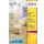 Crystal Clear etiket Avery L7782-25 63.5x38.1mm Transparant 525 stuks