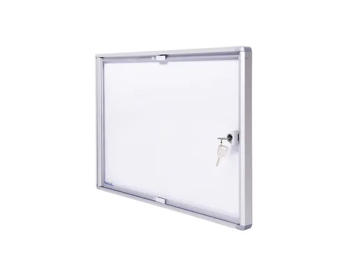 Binnenvitrine wand MAULextraslim whiteboard 2xA4 met slot