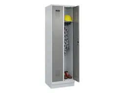 locker,HxBxD 1950x600x500mm,2vak,vak B 300mm,cil.-slot,sokkel