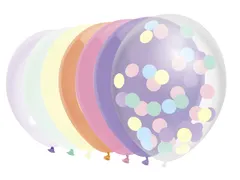 Ballon Haza uni 30cm 10 stuks pastel assorti